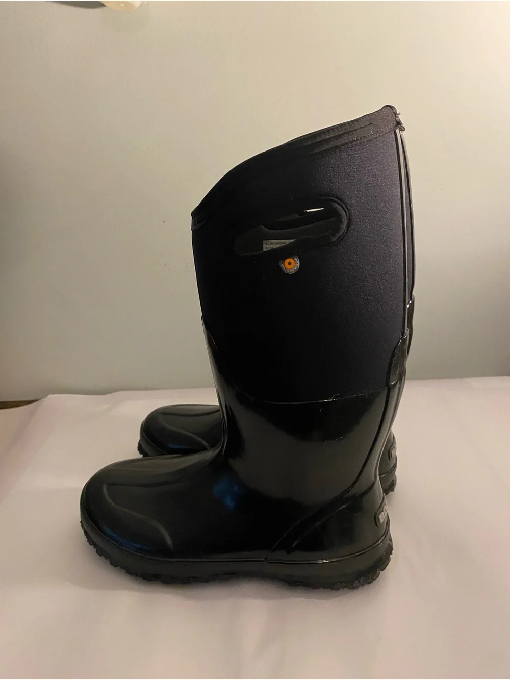 Boggs Black Waterproof Rain/Work Boots